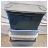 4ct Plastic Totes