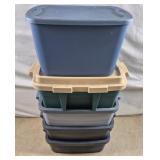 5ct Plastic Totes