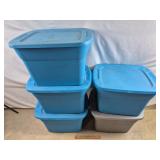 5ct Plastic Totes