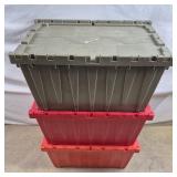 3ct Plastic Totes