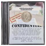 1971 S Unc Eisenhower Dollar 40% Silver