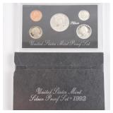 1992 US Mint Silver Proof Set