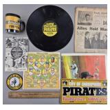 Vintage Pittsburgh Pirates Collectibles Lot