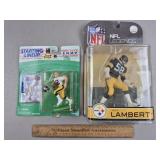 Jack Lambert & Terry Bradshaw Action Figures