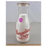 Pleasant View Dairy Milk Bottle Sherman NY