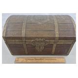 Vintage Toy Pirate Chest 15" L