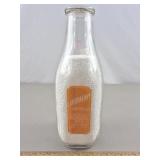 Chabots Dairy Milk Bottle Somersworth NH