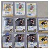 11ct Michael Burrows Signed Baseball Cards