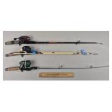 3cft Fishing Poles w/ Reels