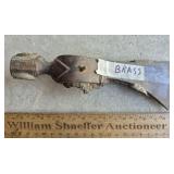 Brass Hatchet Head
