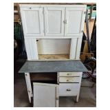 Antique Kitchen Cabinet - Needs Repair
