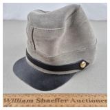 Henschel Leather Kepi Hat Size L