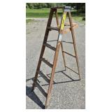6ft Wooden Step Ladder
