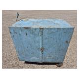 Rolling Steel Cabinet 18 & 1/4 x 30 x 32 & 3/4"