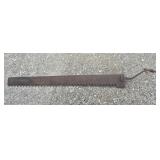 Antique Ice Saw 77" L