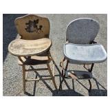 Vintage High Chairs - Up to 39 & 1/4" H