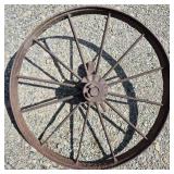 Steel Wagon Wheel 25" W