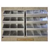 Stack On Plastic Hardware Bins 18 & 1/2" H
