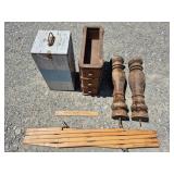Lantern Case, Sewing Machine Drawers, Gate +