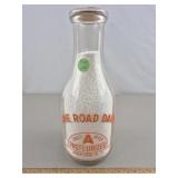 Lake Road Dairy Milk Bottle Naples NY