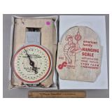 Vintage Milk Weighing Scale American Family