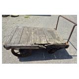 Industrial Cart - 1 Wheel Damaged 36 & 1/2 x 52"
