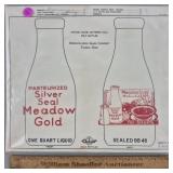 Meadow Gold Milk Bottle Design Template