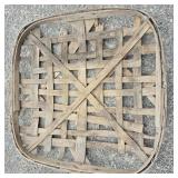 Antique Tobacco Basket 40 x 40"