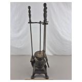 Cast Iron Stove Fireplace Tool Set