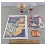 Milk/Cheese Advertising Lot Kraft, Goshen, Clarks
