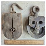 Antique Pulleys