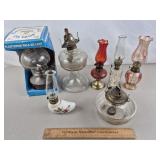 Vintage Oil Lamps