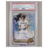 2022 Bowman Tres Gonzalez  Signed PSA 9