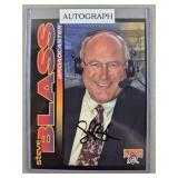 Steve Blass Signed Pittsburgh Pirates Card No COA