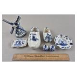 Porcelain Holland Decor - Dutch Mill Repaired