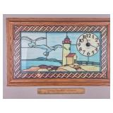 Lighthouse Clock 17 & 1/2 x 28"
