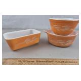 Vintage Pyrex Autumn Harvest Lot