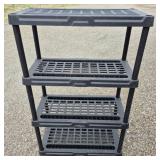 Plastic Shelf 17 & 1/2 x 35 & 1/2 x 55"