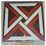 Vintage Mirror Picture 30 x 30"