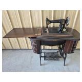 Antique Windsor B Sewing Machine 30 & 1/2" H