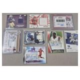 Football Card Lot Jerseys, Autos