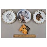 Horse Plates & Vintage Wall Decor