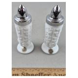 Westmoreland Milk Glass Salt & Pepper Shakers