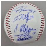 Altoona Curve Signed Baseball Flowers Thomas Mac.