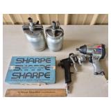 Pneumatic Paint Sprayer & 1/2" Impact