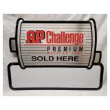 AP Muffler Metal Sign 17 & 1/2 x 23 & 1/2" Unused