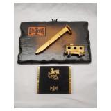 Bessemer Train Plaque & Playing Cards 1 Lot