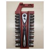 Craftsman 3/8" Ratchet & Socket Set SAE & Metric