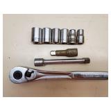 Craftsman 1/2" Ratchet, Extensions & Sockets SAE