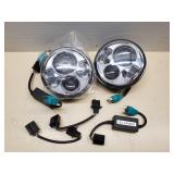 2 New LED Lights 5 & 1/2" Diameter